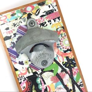 Colorful Bottle Opener Wall Mount